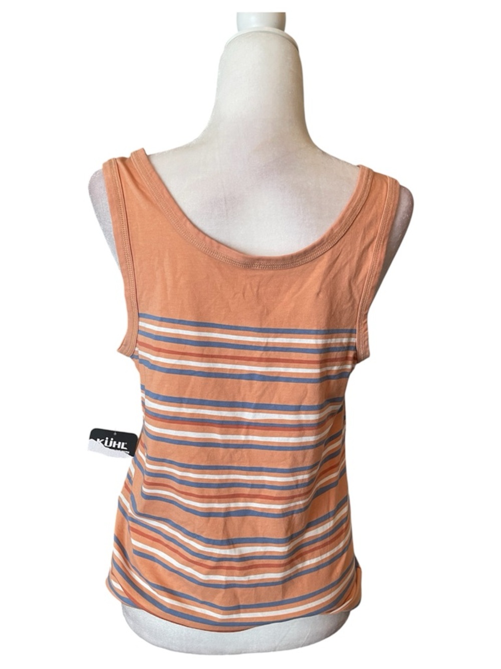 Kuhl NWT Solstice Sandstone striped Tank Top size small - Picture 3 of 8